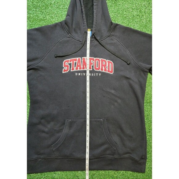 Champion Stanford University Hoodie Black Future Friendly (Men's XXL) - Picture 8 of 15